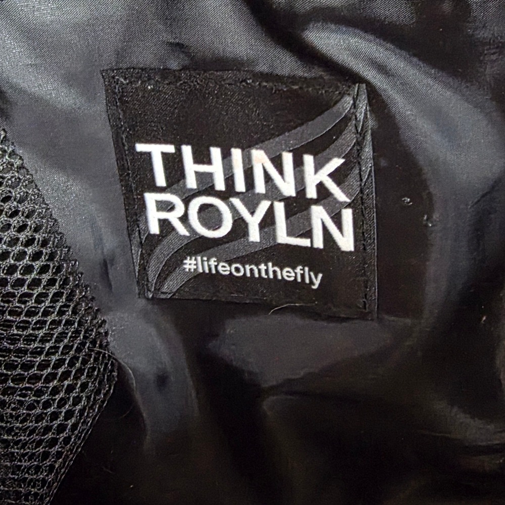 Think Royln Jetset Wingman Bag Large Black Camo Quilted Puffer Tote Travel Gym - Picture 2 of 8